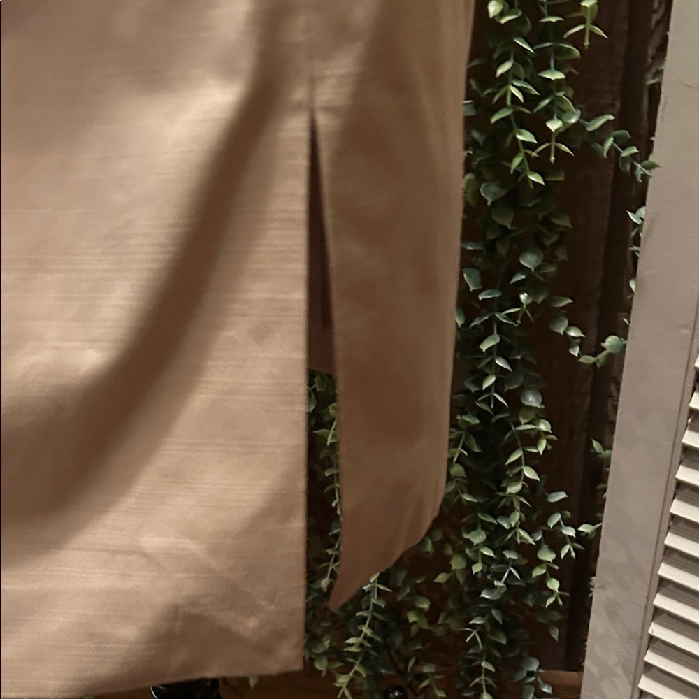 White House Black Market Skirt with Braided Belt - Picture 2 of 3